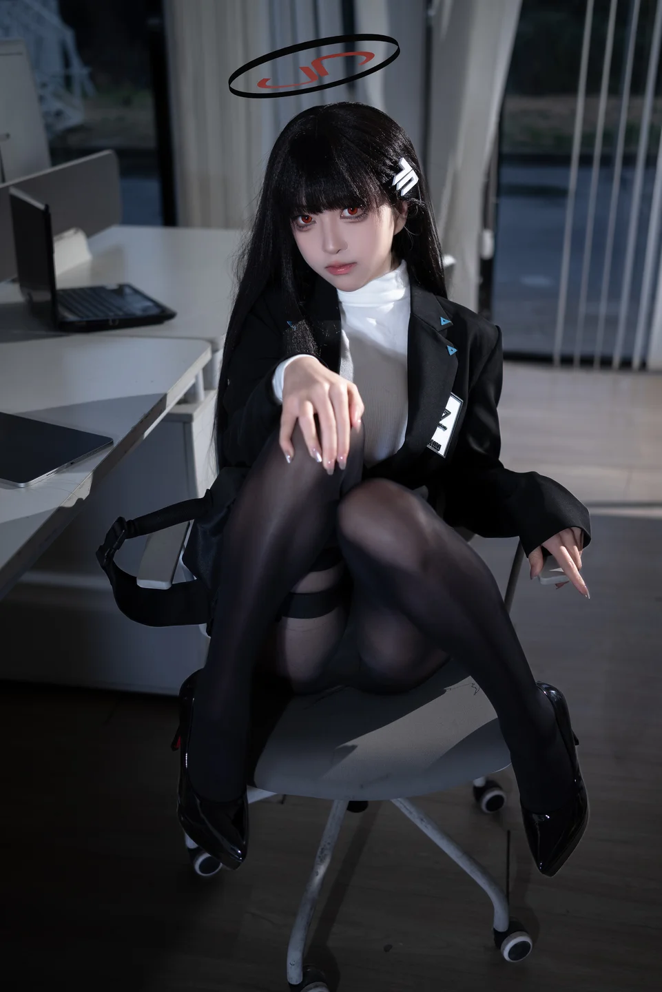 矢量鱼 - No.017 蔚蓝档案·调月莉音 [36P-191MB] tg@simisebaisi 【丝足阁】033.webp